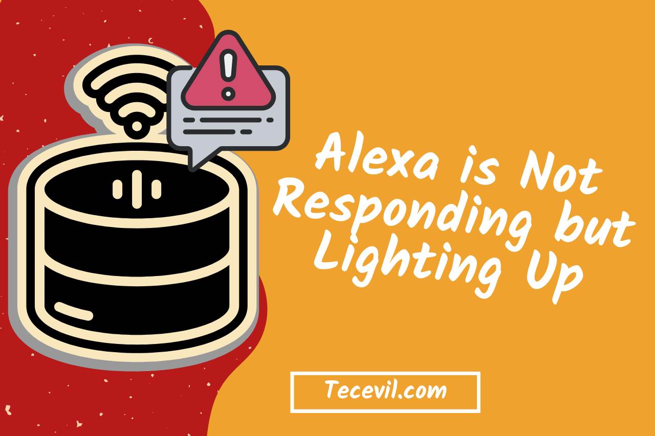 alexa is not responding but lighting up