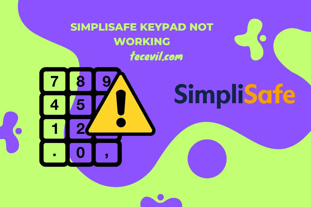 simplisafe keypad not working